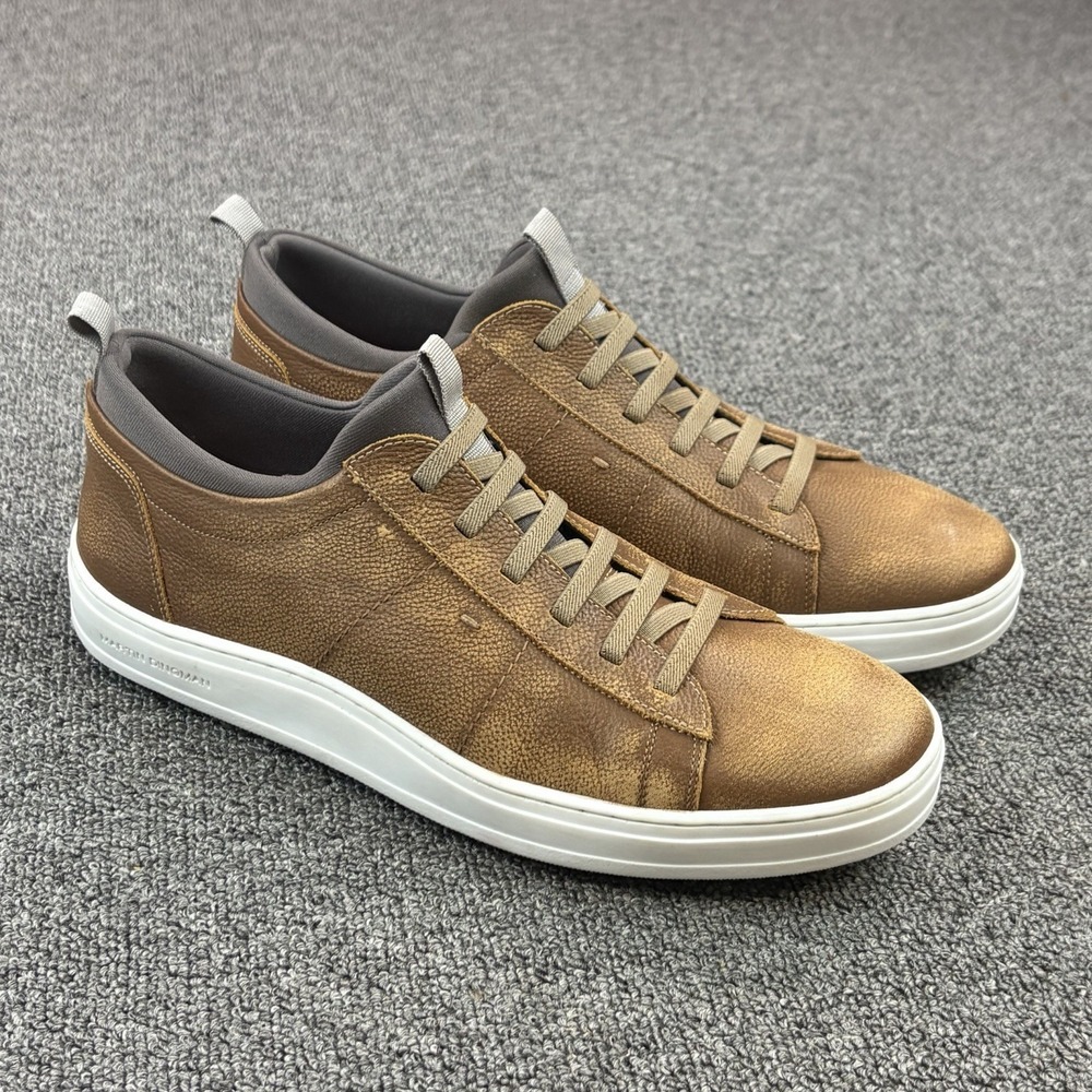 Martin Dingman Cameron Shoes Sneakers Leather Lace-Up Mens Size 9M 740351M